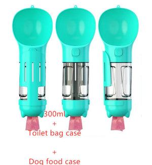 The Ultimate Pet Companion: 3-in-1 Dog Water Bottle