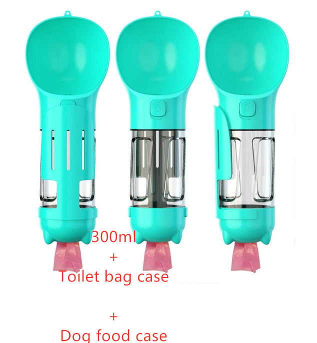 The Ultimate Pet Companion: 3-in-1 Dog Water Bottle