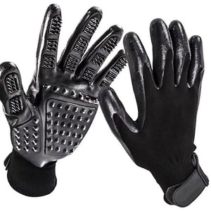 Transform Your Pet Grooming Routine with Our Soft Rubber Pet Grooming Glove