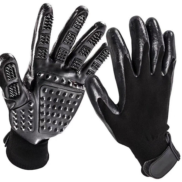 Transform Your Pet Grooming Routine with Our Soft Rubber Pet Grooming Glove