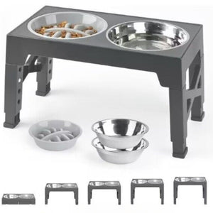Transform Mealtime for Your Pet with Our Adjustable Feeding Bowl