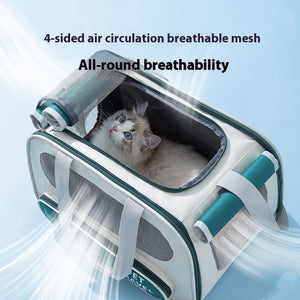 Discover the Ultimate Pet Companion: Portable Breathable Large Capacity Pet Backpack