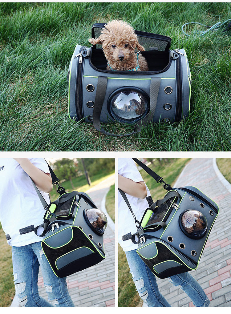 Pet Portable Diaper Backpack Travel Carrier Bag