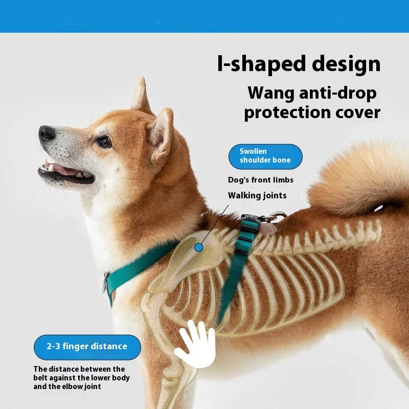 Explosion Proof Multifunctional Pet Rope Leash Chest Strap