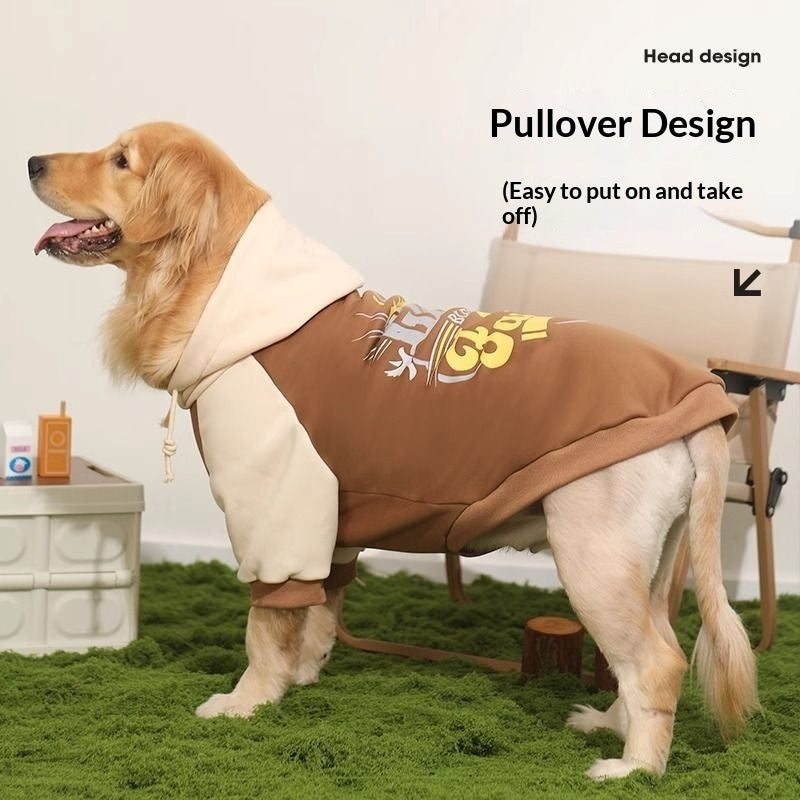 Pet Large Breed Sweater Warm Apparel Clothing