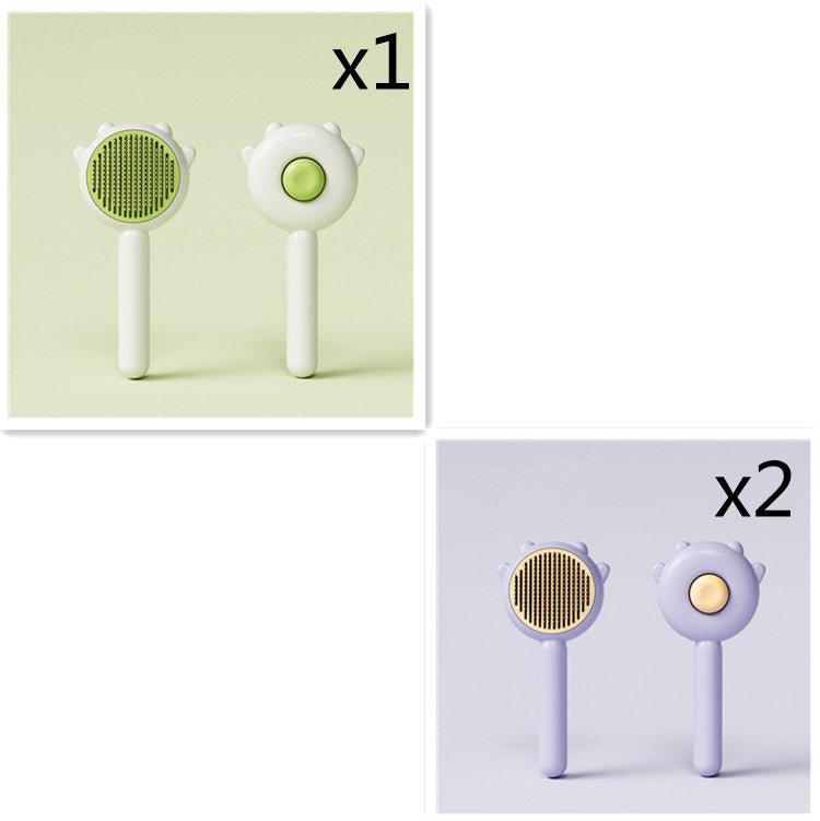 Pet Grooming Massage Comb Hair Removal Cleaning Tool
