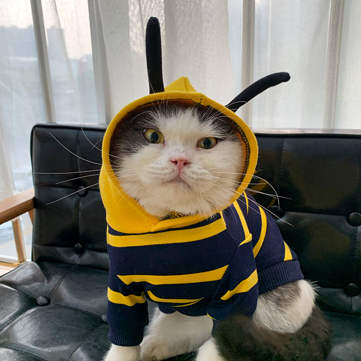 Winter Warm Plush Pet Hoodie Jacket Cute Costume Coat