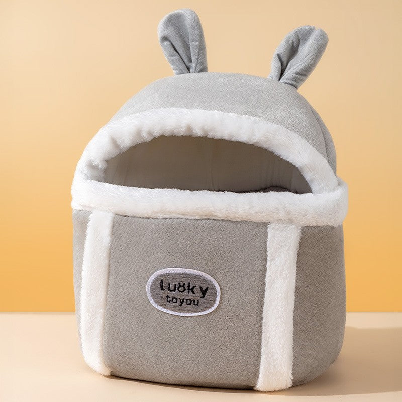 Pet Animal Shaped Diaper Backpack Portable Carrier Bag