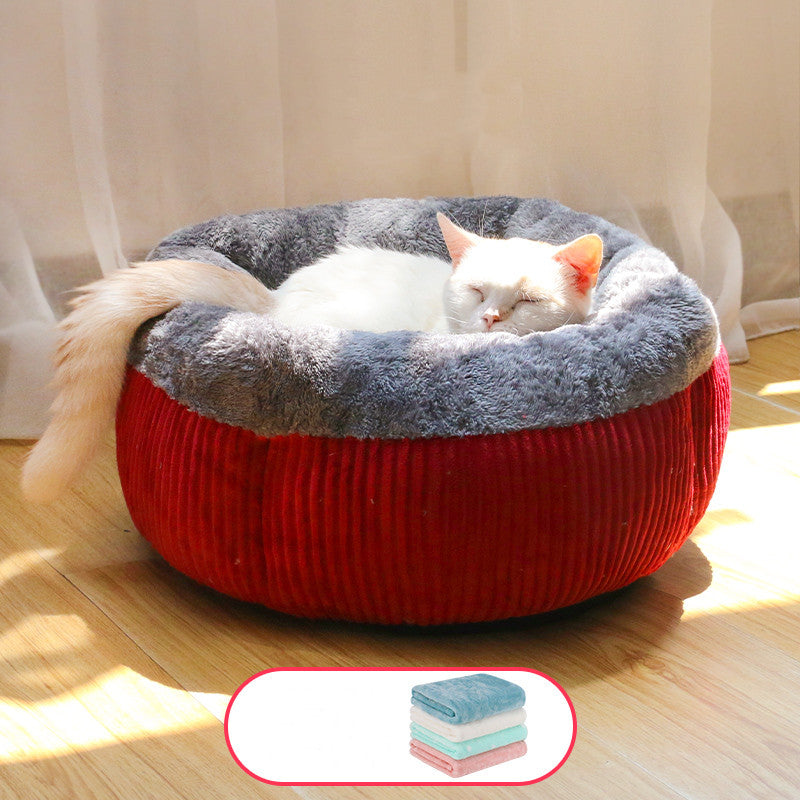 Four Seasons Universal Enclosed Comfortable Pet Pad Bed