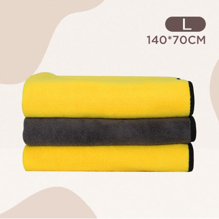Absorbent Pet Bath Towel Quick Dry Drying Cloth