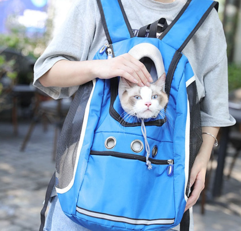 Pet Outing Backpack Portable Travel Carrier Bag