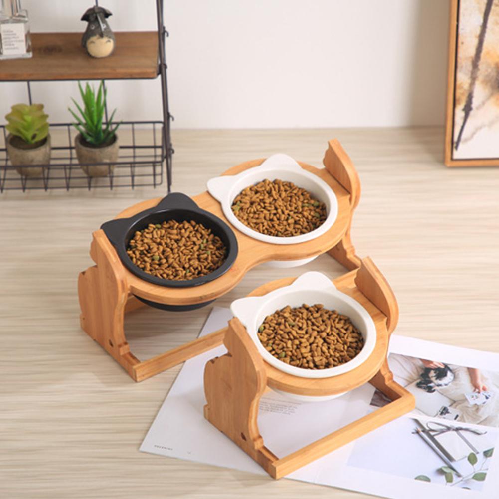 Pet Food Bowl Feeding Dish