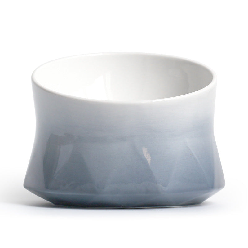 Ceramic Pet Feeding Bowl Dish Set
