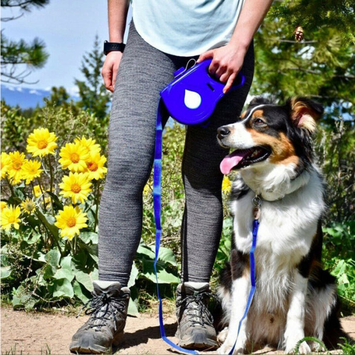 Automatic Retractable Portable Pet Leash Multi Function