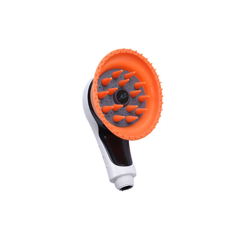 Pet Shower Kit With Brush And Massage Grooming Set