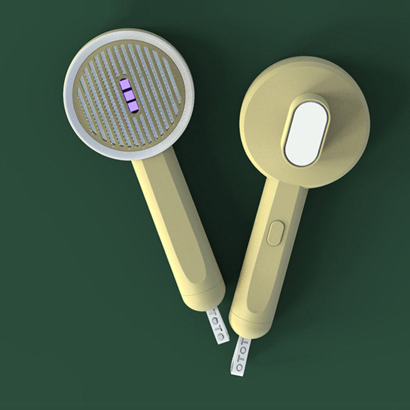 2 In 1 Pet Comb UVC Detection Grooming Hair Remover Tool
