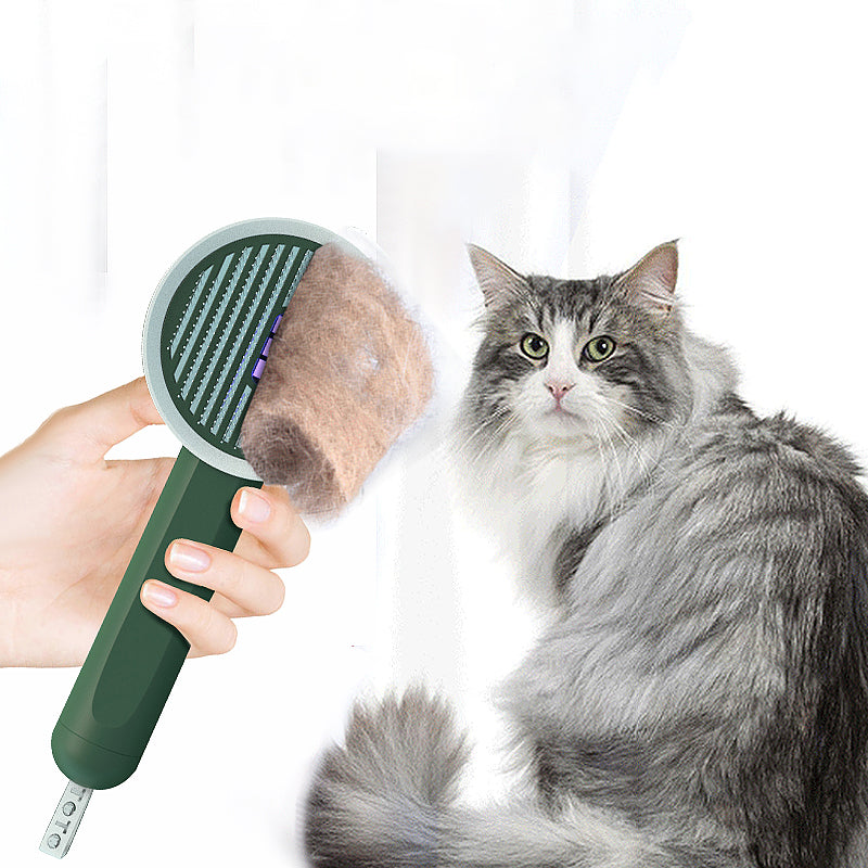 2 In 1 Pet Comb UVC Detection Grooming Hair Remover Tool