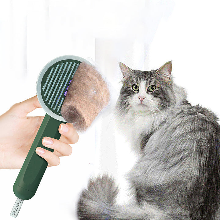 2 In 1 Pet Comb UVC Detection Grooming Hair Remover Tool