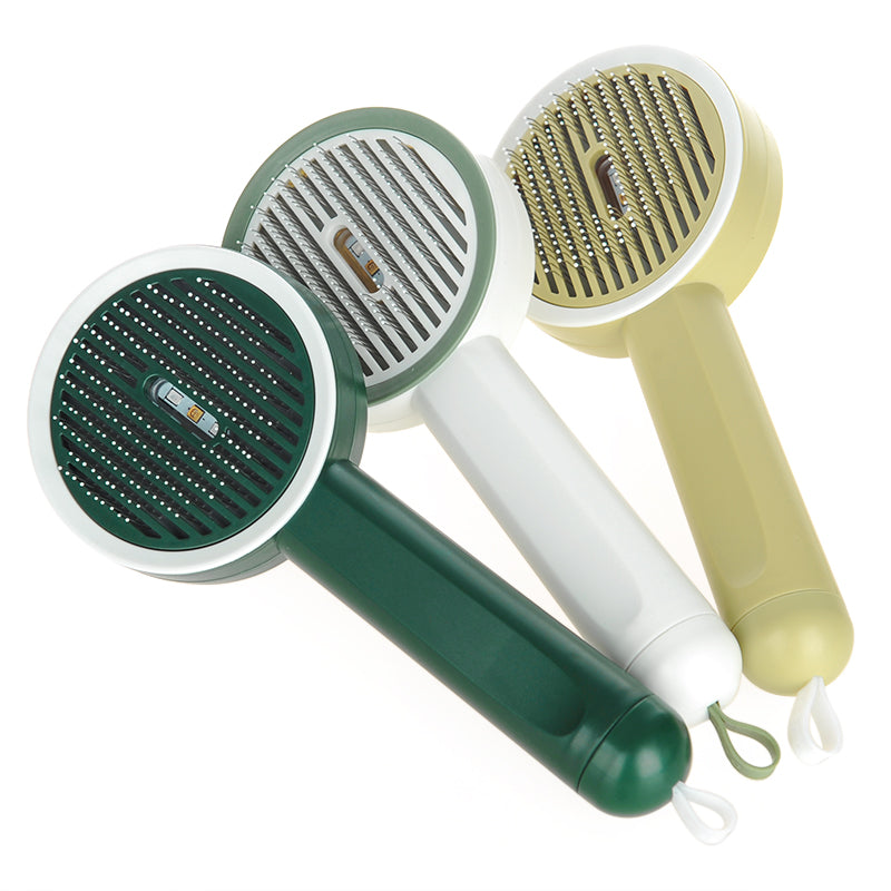 2 In 1 Pet Comb UVC Detection Grooming Hair Remover Tool