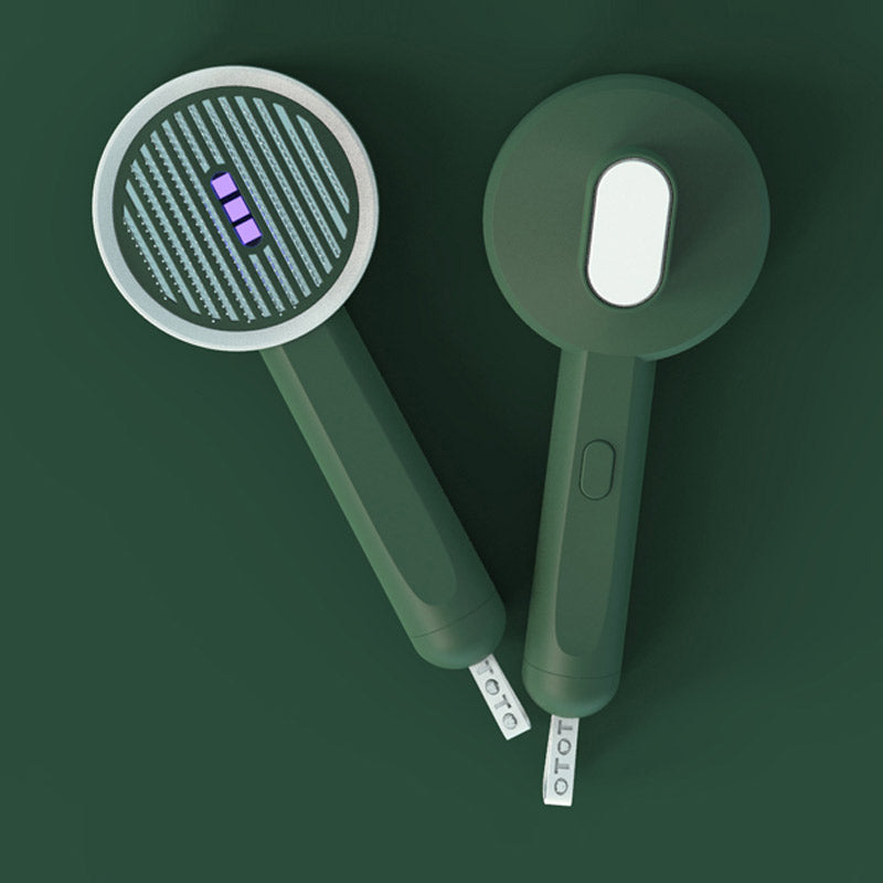2 In 1 Pet Comb UVC Detection Grooming Hair Remover Tool