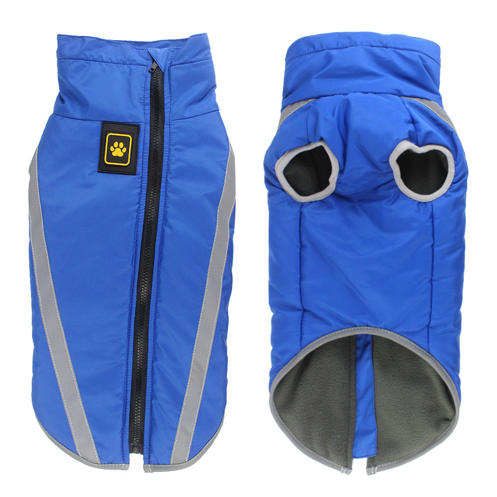 Pet Wholesale Winter Reflective Padded Warm Jacket Apparel