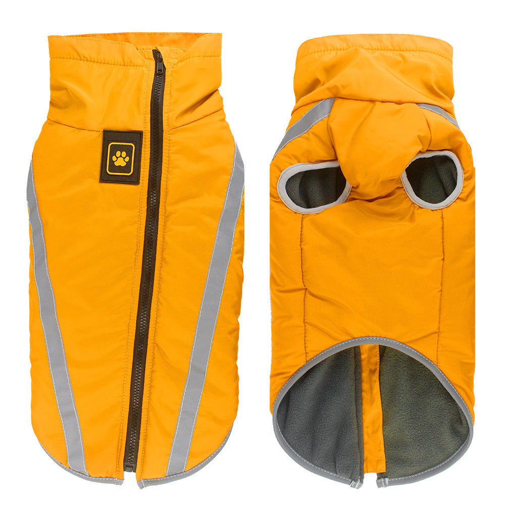 Pet Wholesale Winter Reflective Padded Warm Jacket Apparel