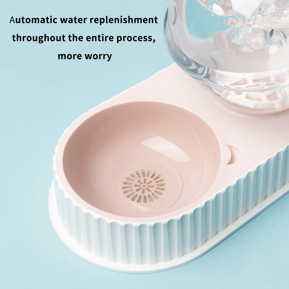 Automatic Pet Feeder Water Bowl Drinking Dispenser