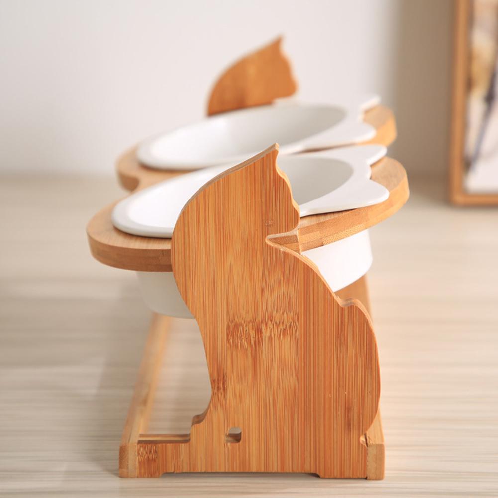 Pet Food Bowl Feeding Dish