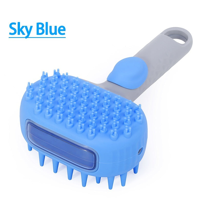 Pet Shower Brush Bath Float Hair Cleaning