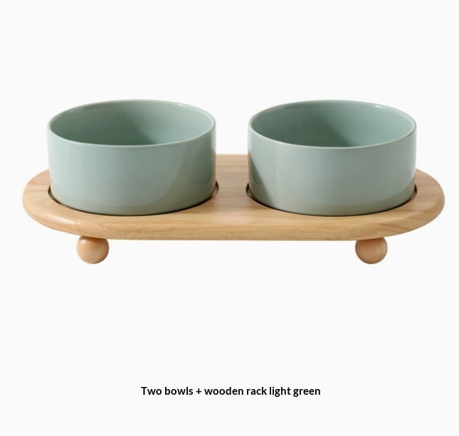 Ceramic Pet Food Feeding Bowl Supplies