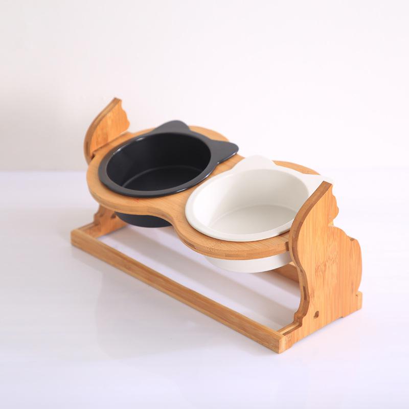 Pet Food Bowl Feeding Dish