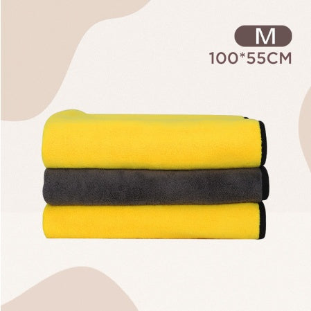 Absorbent Pet Bath Towel Quick Dry Drying Cloth