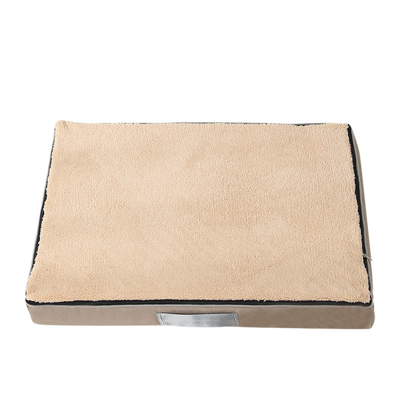 Large Plush Memory Foam Pet Bed Washable NonSlip Mattress