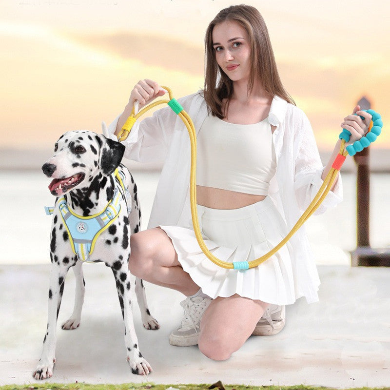 Heavy Duty Pet Leash Anti Bite Wear Resistant Traction