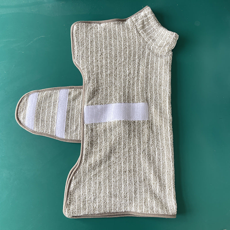 Absorbent Pet Bath Robe Quick Drying Pet Apparel