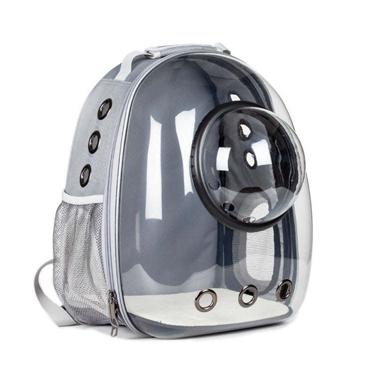 Pet Transparent Skylight Breathable Large Capacity Backpack Carrier