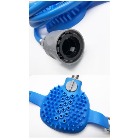 Silicone Pet Bath Gloves With Massage Shower Brush