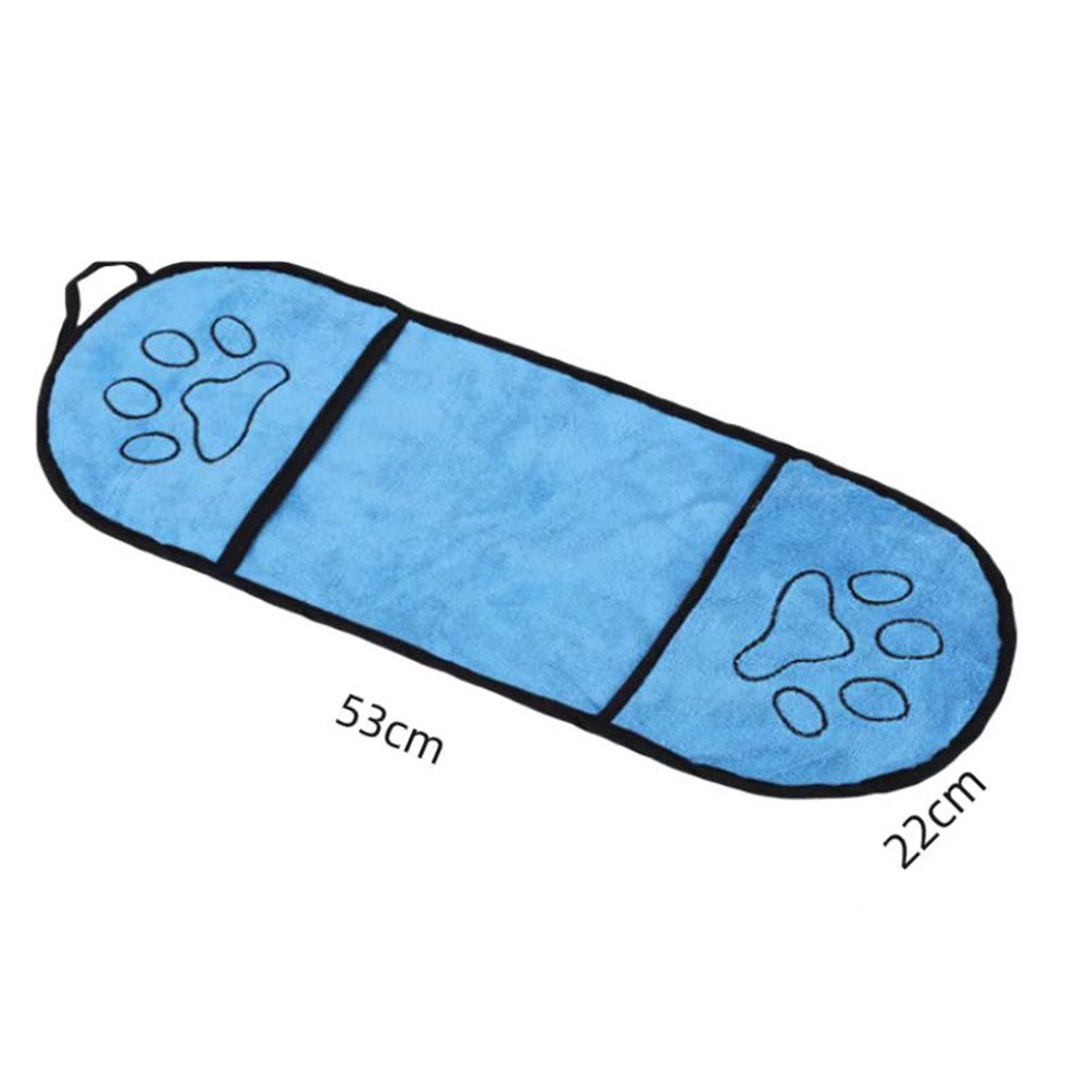 Highly Absorbent Pet Bath Towel Quick Drying Cloth