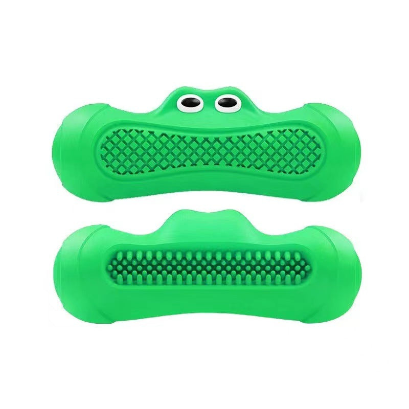 Vocal Rugby Pet Toy Natural Rubber Molar Toy