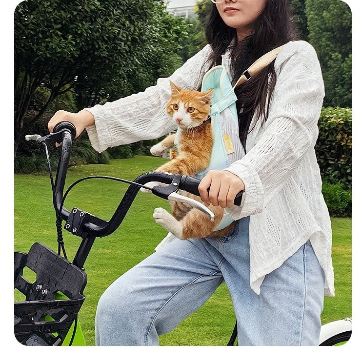 Pet Portable Chest Bag Walking Backpack Travel Carrier