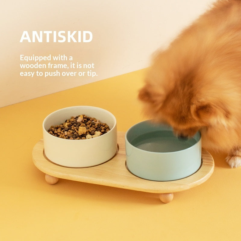 Ceramic Pet Food Feeding Bowl Supplies