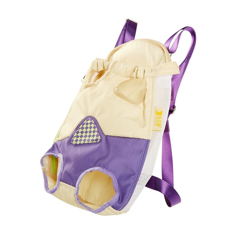 Pet Portable Chest Bag Walking Backpack Travel Carrier