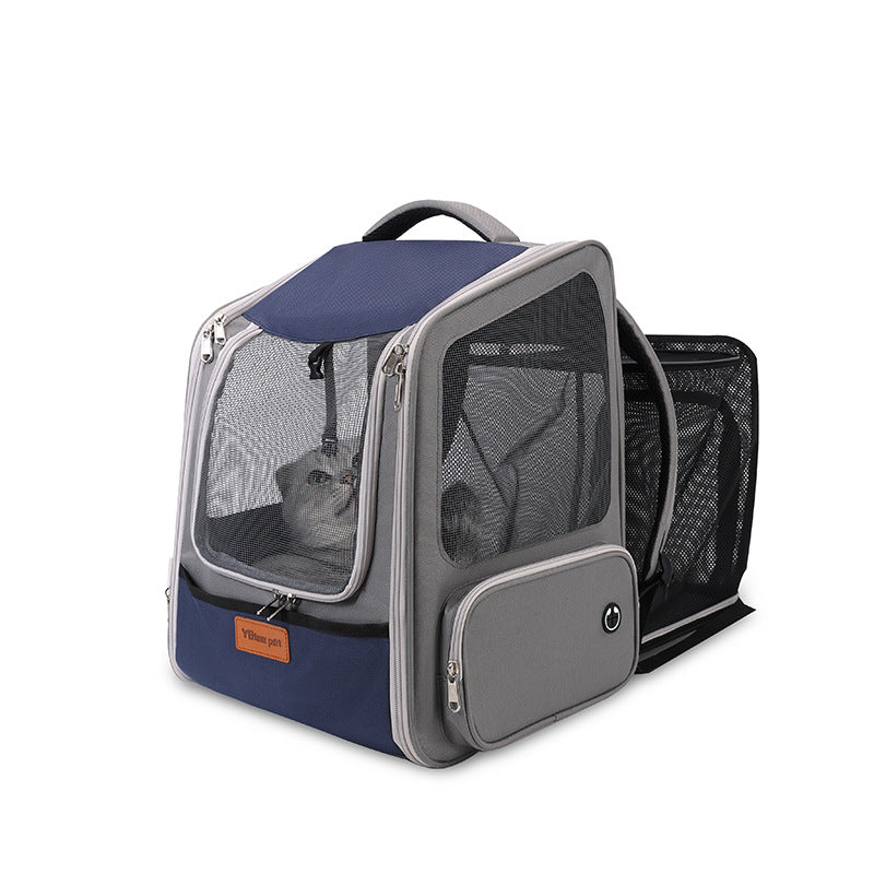 Pet Portable Expandable Large Capacity Backpack Diaper Bag