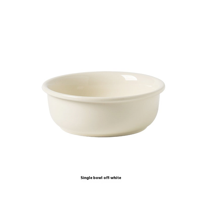 Ceramic Pet Double Feeding Water Bowl Set