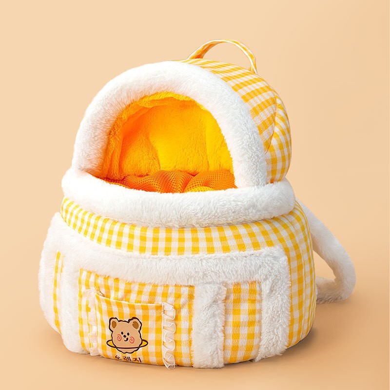 Pet Animal Shaped Diaper Backpack Portable Carrier Bag