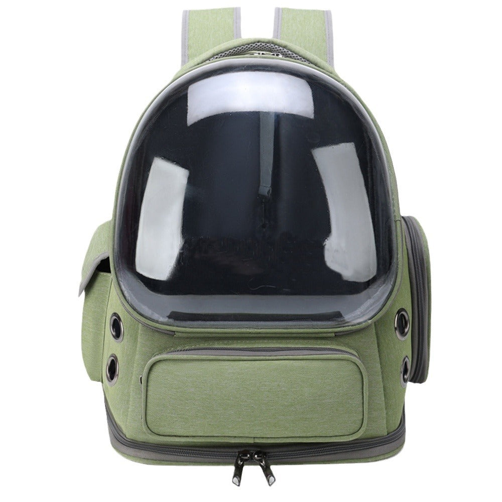 Transparent Space Capsule Pet Backpack Portable Carrier