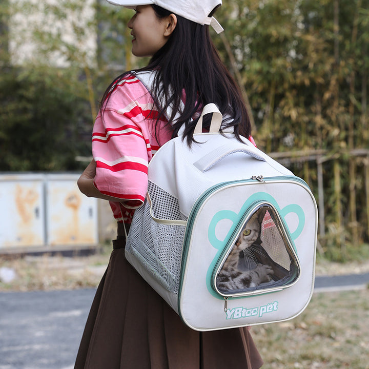 Pet Portable Large Capacity Breathable Backpack Carrier