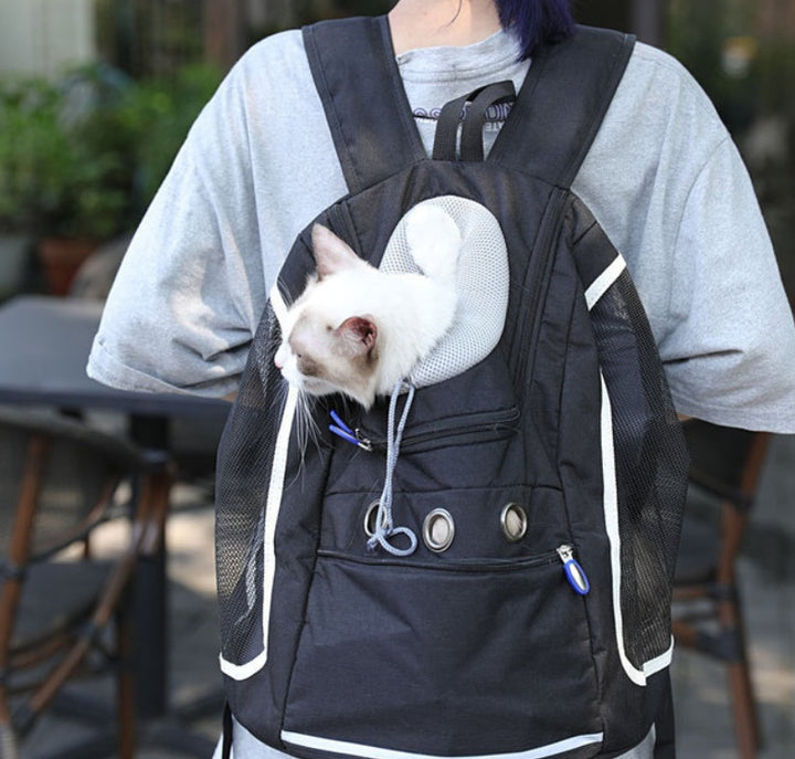 Pet Outing Backpack Portable Travel Carrier Bag