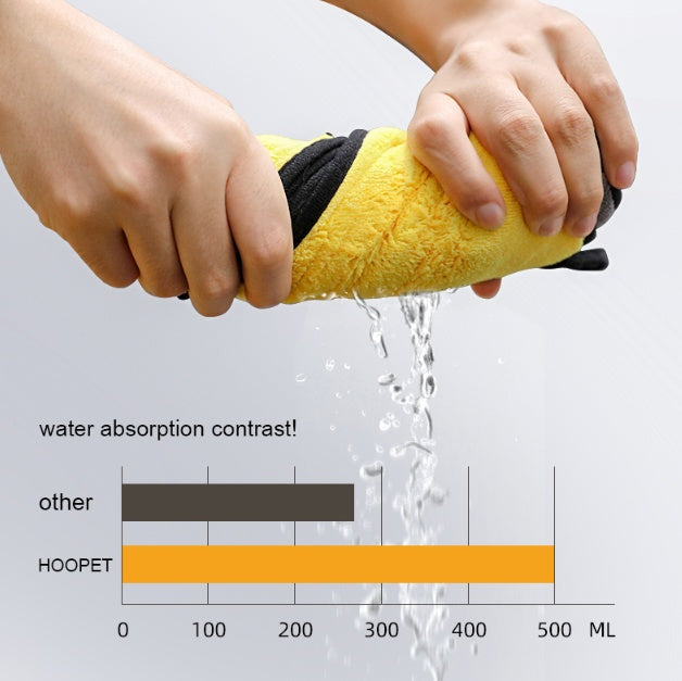 Absorbent Pet Bath Towel Quick Dry Drying Cloth