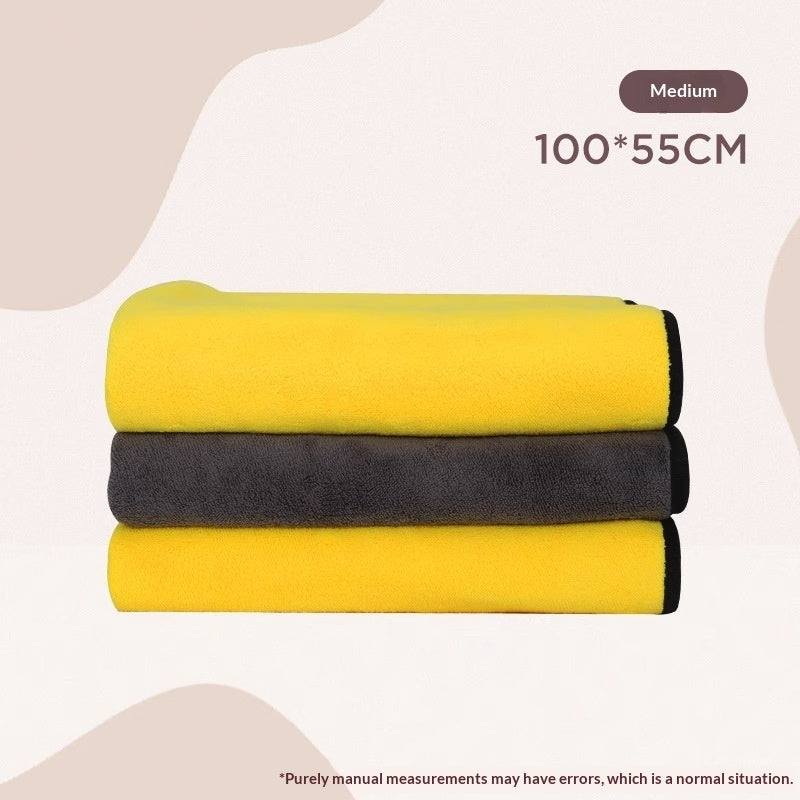 Premium Pet Bath Towel Super Absorbent Quick Drying Towel